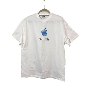 Vintage 00s Apple Promo T-shirt Mens XL Short Hills Shop Different Computer Tech